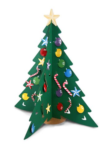 fotó: http://thecardboardtree.com cardboardchristree02