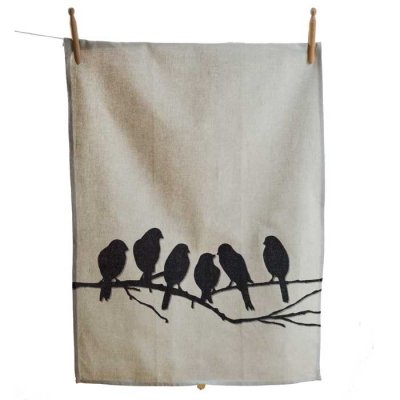 fotó: http://www.lekkerhome.com/ Lovebirdsteatowel