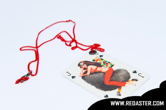 RedAster Pin up girl nyaklánc 4
