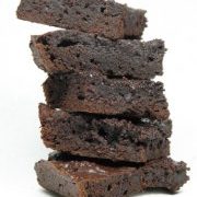 Duplán csokis brownies