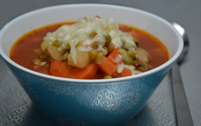 Gyors, tavaszi minestrone. Kihagyhatatlan!