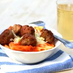 Pasta with meatballs: rozmaringos változat