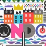 London piknik takarón, táskán és zuhanyfüggönyön