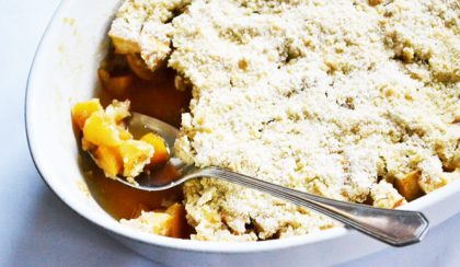 Almás crumble: őszi klasszikus recept rafinált csavarral