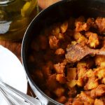 Indiai-magyar konyha: fűszeres paprikás krumpli