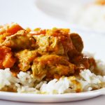 Sütőtök curry csirkemellel vagy anélkül