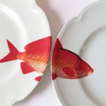 Régi tányérok új élete: színes halakkal álmodom