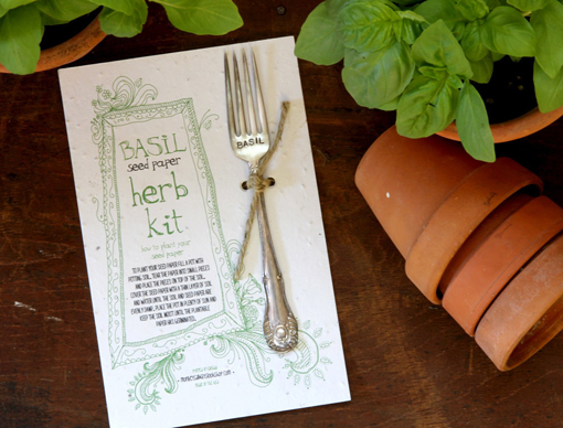 Basil_herb_kit_plantable_seed_paper_garden_marker2