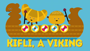 Levente Tani: Kifli, a viking (négy mese a cukrászdából)