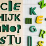 A betűk szerelmeseinek: Betűtípusos betű-kirakó