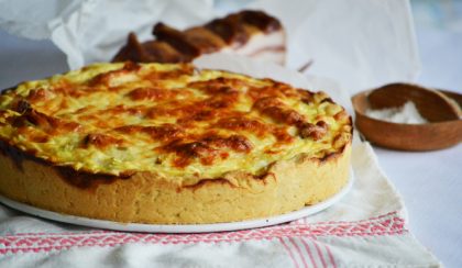 Francia klasszikus: Quiche Alsacienne