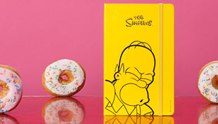 25: Simpson családos noteszek a Moleskine-től – Woo Hoo