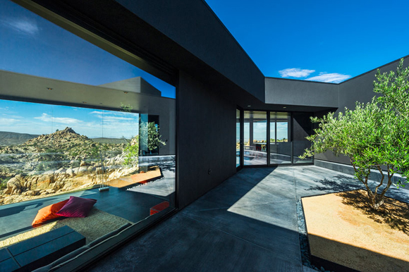 The Black Desert House