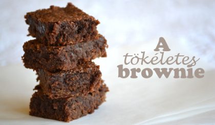 A tökéletes brownie a 30×40 centis tepsiben