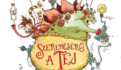 Neil Gaiman: Szerencsére a tej, Skottie Young rajzaival