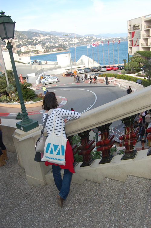 Moksha-táska Monacoban. (Fotó: Kisan, 2014)