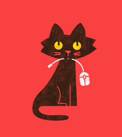 Budi Satria Kwan: Fitz - Hungry hungry cat (and unfortunate mouse) 