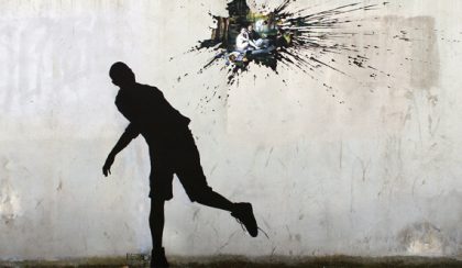 Vandal-ism: Pejac és Manet egy házfalon