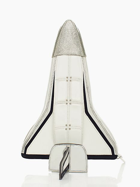OVER THE MOON ROCKET clutch/Kate Spade New York