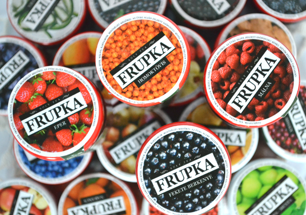 Húszféle ízben kapható a Frupka sült tea. (Fotó: Myreille)