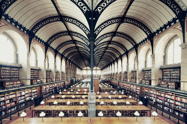 Bibliothèque Sainte Geneviève, Paris, France