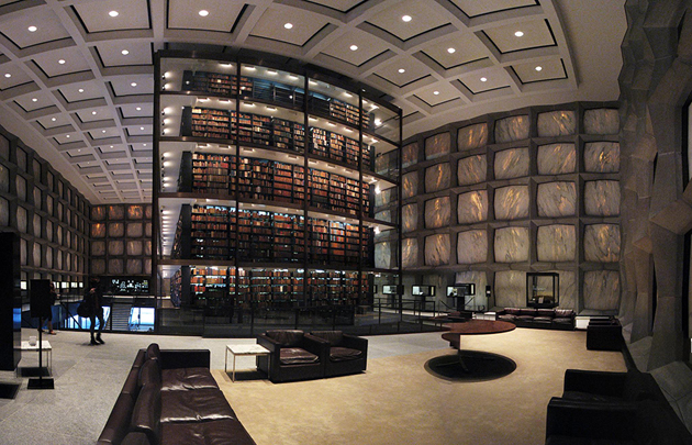 Beinecke Rare Book & Manuscript Library, Yale University, Connecticut, USA (Fotó: Michael Marsland)