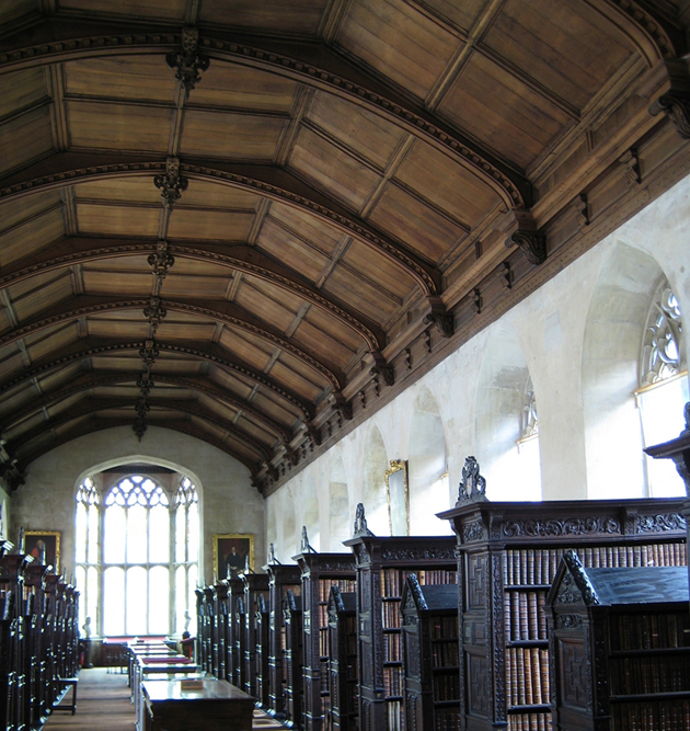 St John’s College Library, Cambridge, UK