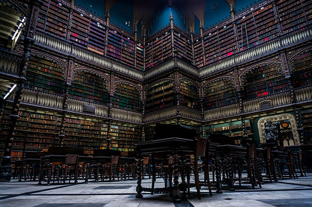 Biblioteca Real Gabinete Portugues De Leitura, Rio De Janeiro, Brazil