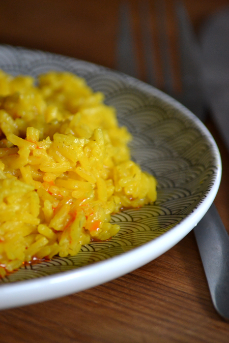 Illatos sárga rizs (fotó: Myreille)