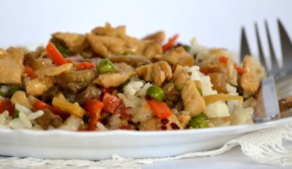 Kínai egyszerűen: zamatos csirkemell sok zöldséggel