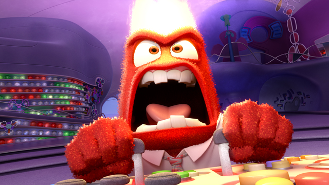 INSIDE OUT – Pictured: Anger. ©2015 Disney•Pixar. All Rights Reserved.