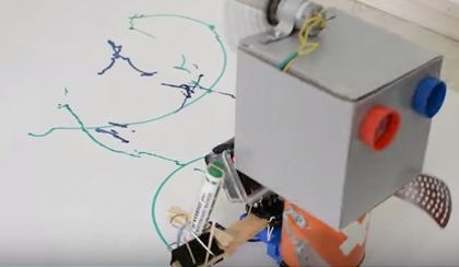 Roboskicc: Hogyan készíts rajzoló robotot?