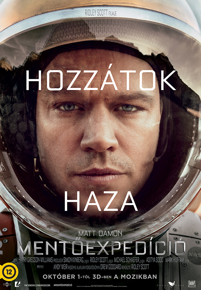 Ha ezerszer leírom, hogy Mentőexpedíció, nekem ez a film akkor is A marsi.