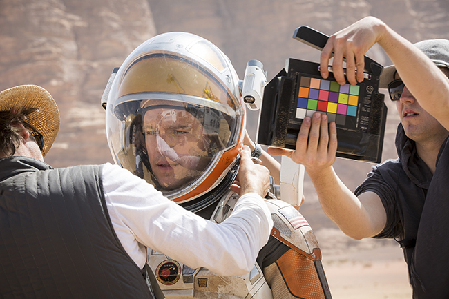 Werk fotó a forgatásról - Mentőexpedíció (The Martian)