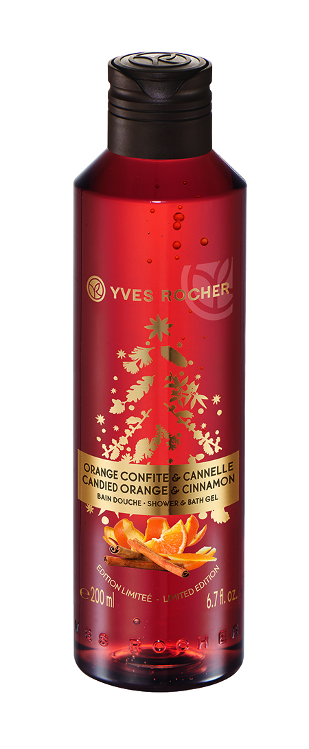 Kandírozott narancs-fahéj tusfürdő - Yves Rocher, 2015. karácsonyi kollekció