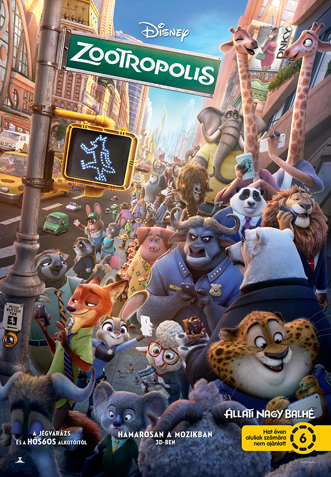 A Zootropolis – Állati nagy balhé (Zootopia) a Walt Disney Animation Studios 55. egész estés animációs filmje.