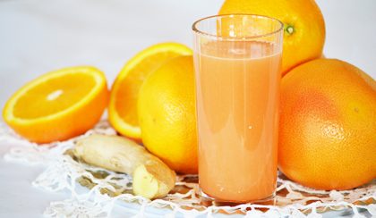 Rákattantam: grapefruit-narancs-gyömbér juice