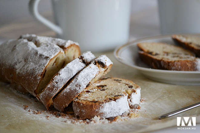 Zúzmarás kalács (majdnem stollen)/Fotó: Myreille