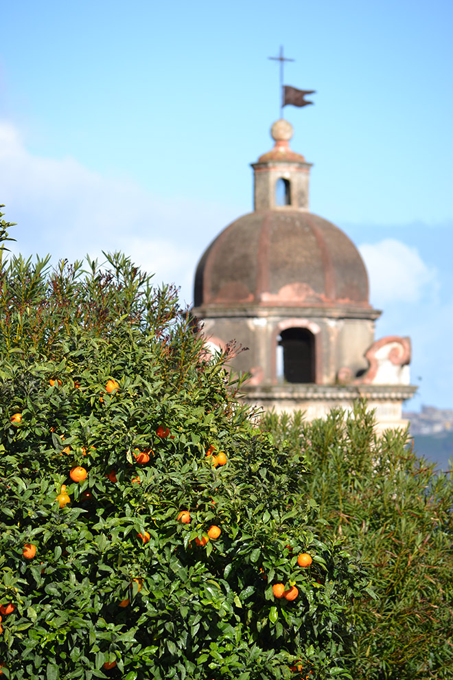 Tipikus kép Taormináról januárban/Fotó: Myreille