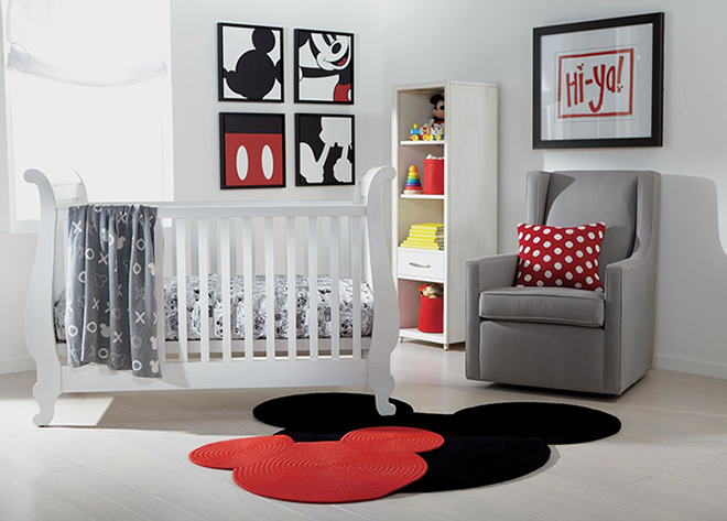 Ethan Allen Mickey mouse kollekciója és enteriőrje