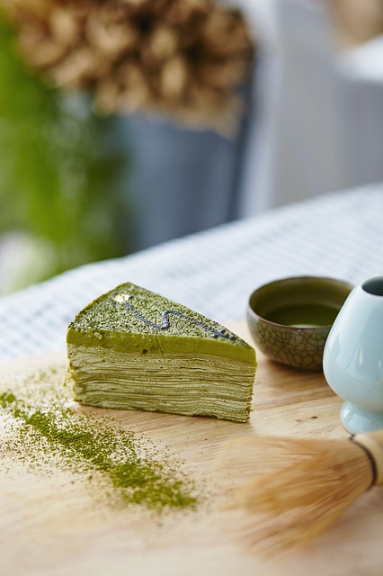 Sütemény matcha-val.../Fotó: Pixabay