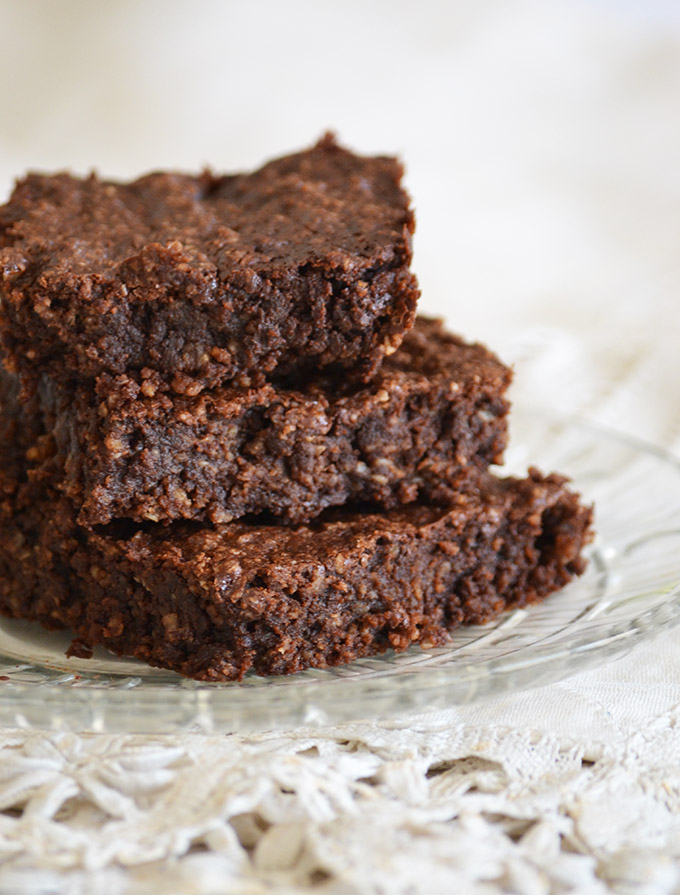 Brownie zabpehellyel és 60%-os étcsokoládéval/Fotó: Myreille