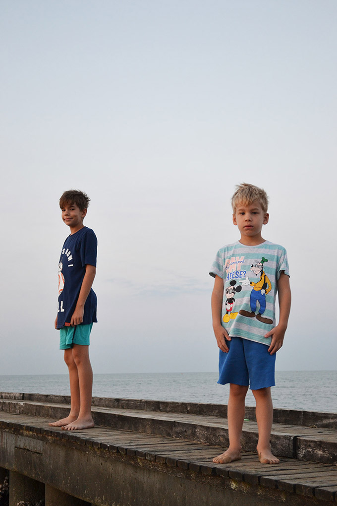 Zsombi és Dani/Fotó: Myreille, 2018, Lido di Jesolo