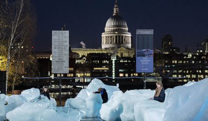 Ameddig el nem tűnik – Olvadó jéghegyek Londonban