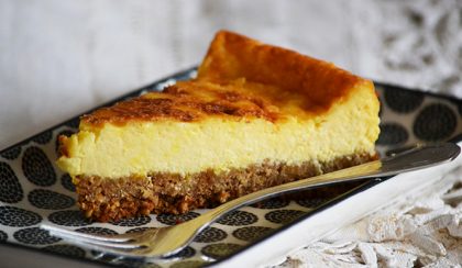 Tovább fokozni a legjobbat: Sáfrányos cheesecake