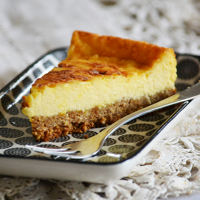 Sáfrányos cheesecake