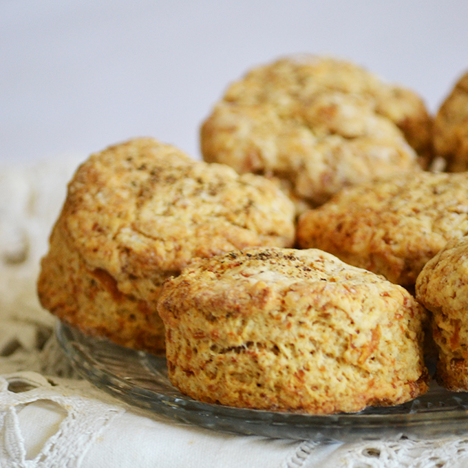 Káposztás scone/Fotó: Myreille Káposztás scone/Fotó: Myreille
