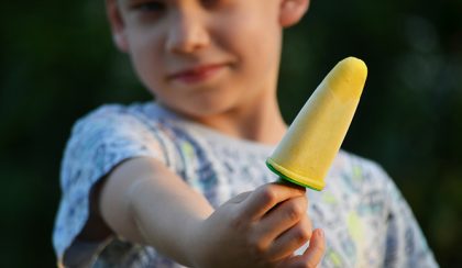 Gyerekeim legújabb kedvence: mangó lassi fagyi