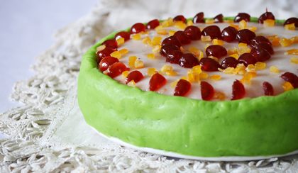 Szicíliai túrótorta (Cassata alla Siciliana)