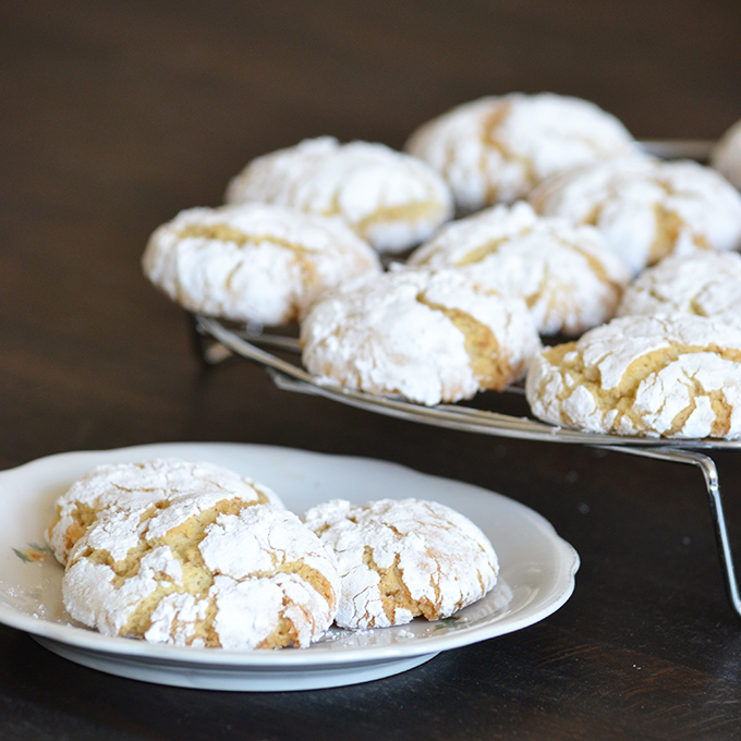 Falatnyi napsütés: Citromos-citromfüves crackle cookies